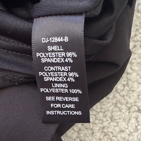 Ark & Co. Elegant Black Dress with Brown Belt - Picture 8 of 9